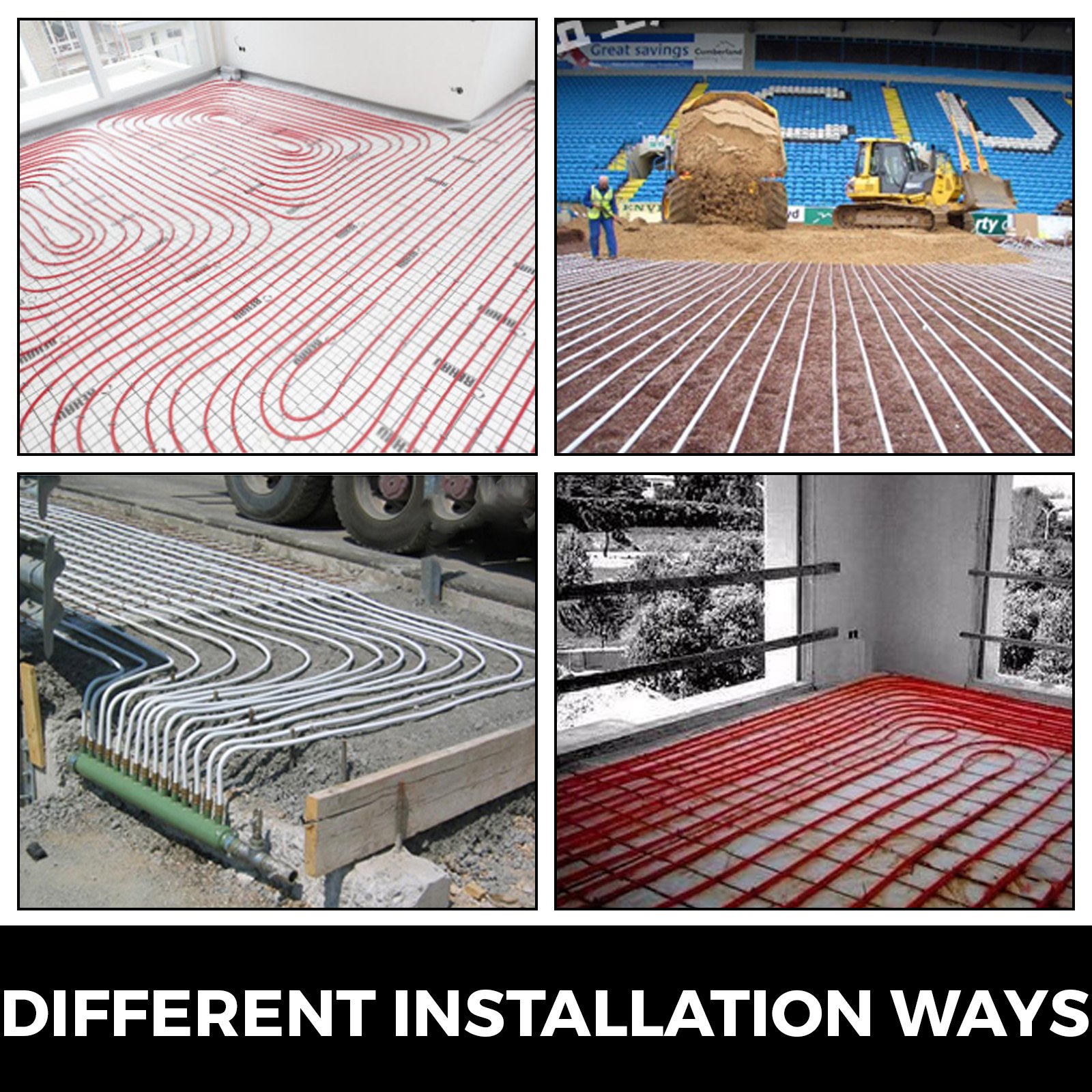 VEVOR Manguera PEX de 3/4" y 500 pies sin barrera para sistemas de calefacción radiante, agua potable, color azul