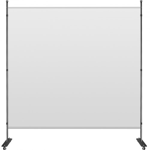 VEVOR 1 Panel Biombo Divisor 71" x 72" Separador de Ambientes Gris para Oficina