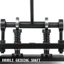 Máquina cortadora de cuero VEVOR de 360 x 220 mm, troqueladora manual de 15 mm de grosor, máquina de grabado en relieve, molde de prensa manual, troqueladora de cuero, máquina de corte artesanal para diversos materiales.