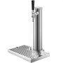 Kit de kegerator VEVOR de acero inoxidable con grifo y conjunto de bandeja de goteo.