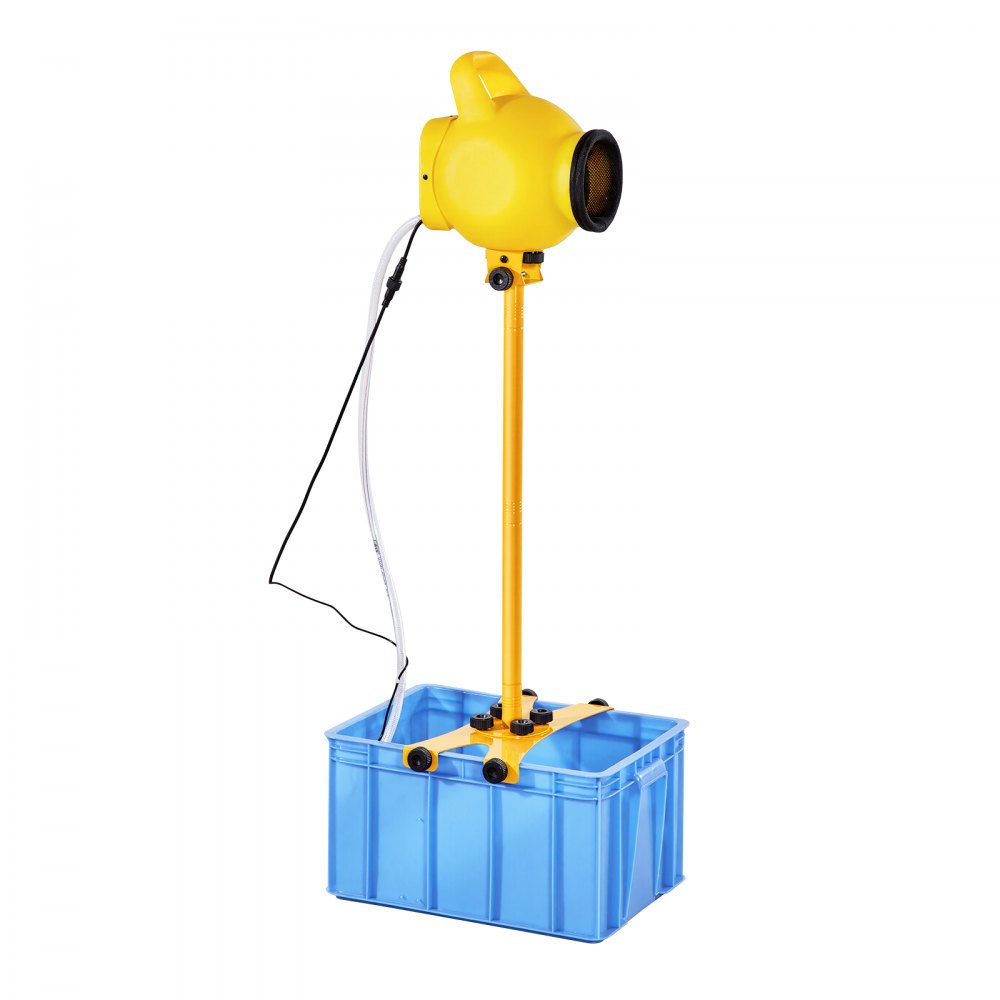 Máquina de espuma VEVOR, cañón de espuma con control de ángulo ajustable para fiestas, cañón de burbujas con tanque de agua de 37 cuartos, diseño vertical estable, generador de espuma densa para reuniones, celebraciones y fiestas.