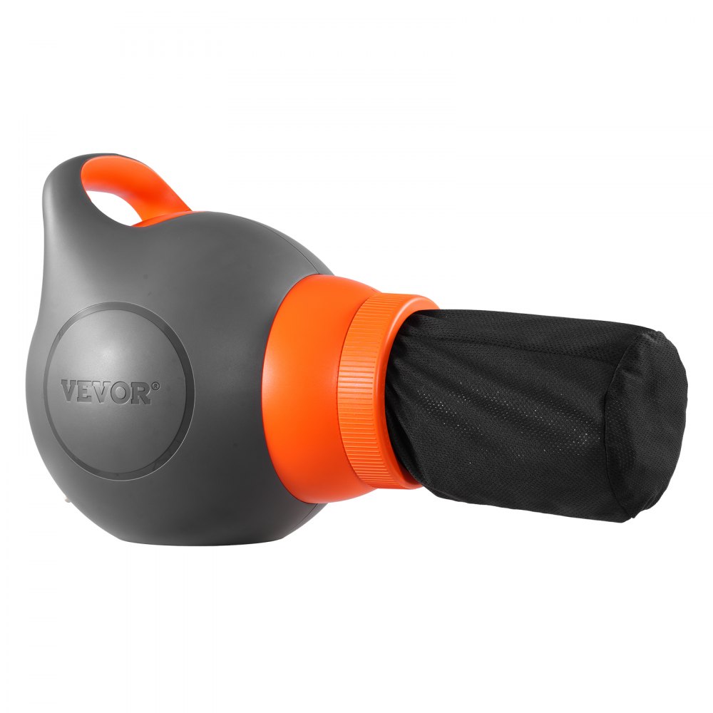 Máquina de espuma VEVOR, cañón de espuma para fiestas de 115 W, portátil con trípode, potente máquina para fiestas de espuma, ideal para patios, piscinas, eventos al aire libre, cumpleaños, celebraciones y fiestas, gris y naranja.