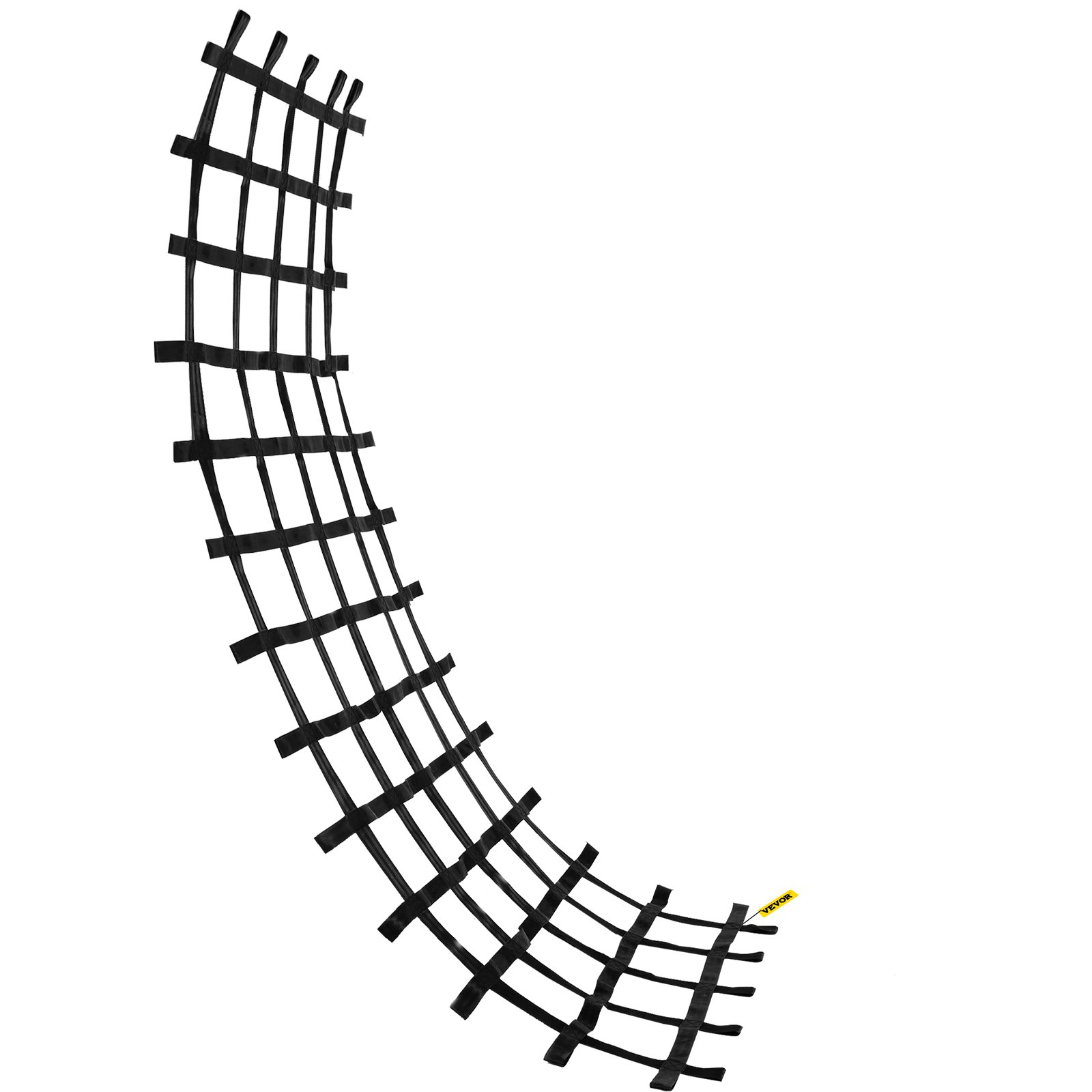 Red de carga para escalada VEVOR, red de escalada para patio de juegos de 10' x 4', material de poliéster, escalera de cuerda, columpio, red de carga para escalada militar grande para niños y adultos, interior y exterior, casa del árbol, gimnasios de la selva