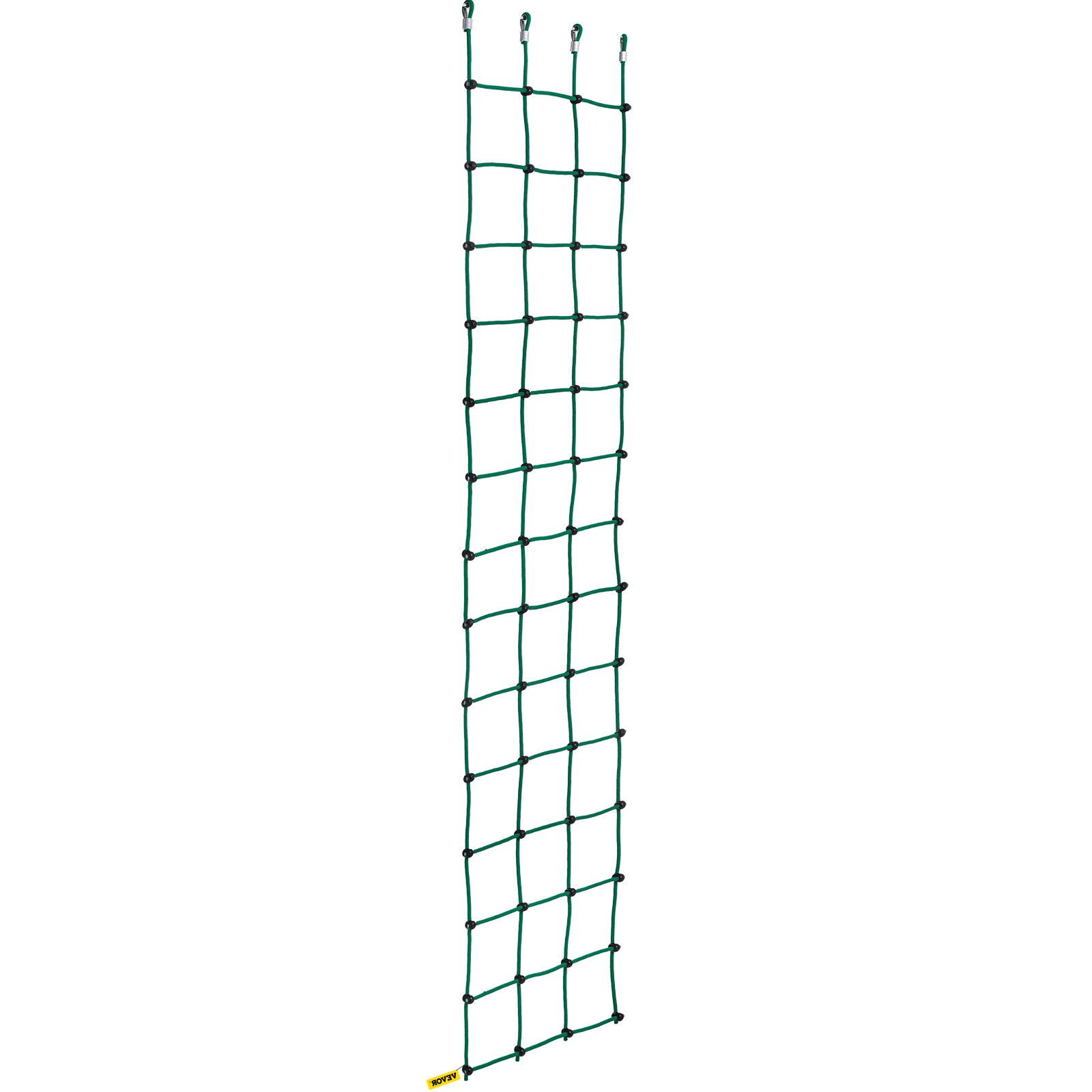 VEVOR Red de Carga para Escalada de 30" x 150", Escalera de Cuerda, Columpio, Red de Carga para Escalada de Poliéster para Patio de Juegos, Red de Carga Militar Grande para Escalada, Color Verde