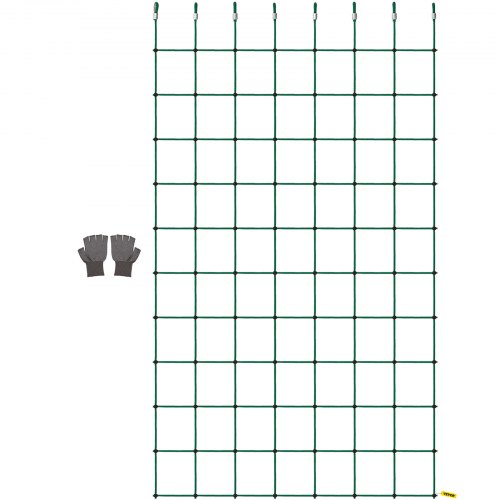 Red de carga para escalada VEVOR, red de escalada de 70 x 119 pulgadas, red de carga para escalada de poliéster, escalera de cuerda, columpio, red de carga militar grande para escalada para niños y adultos, interior y exterior, casa del árbol, verde
