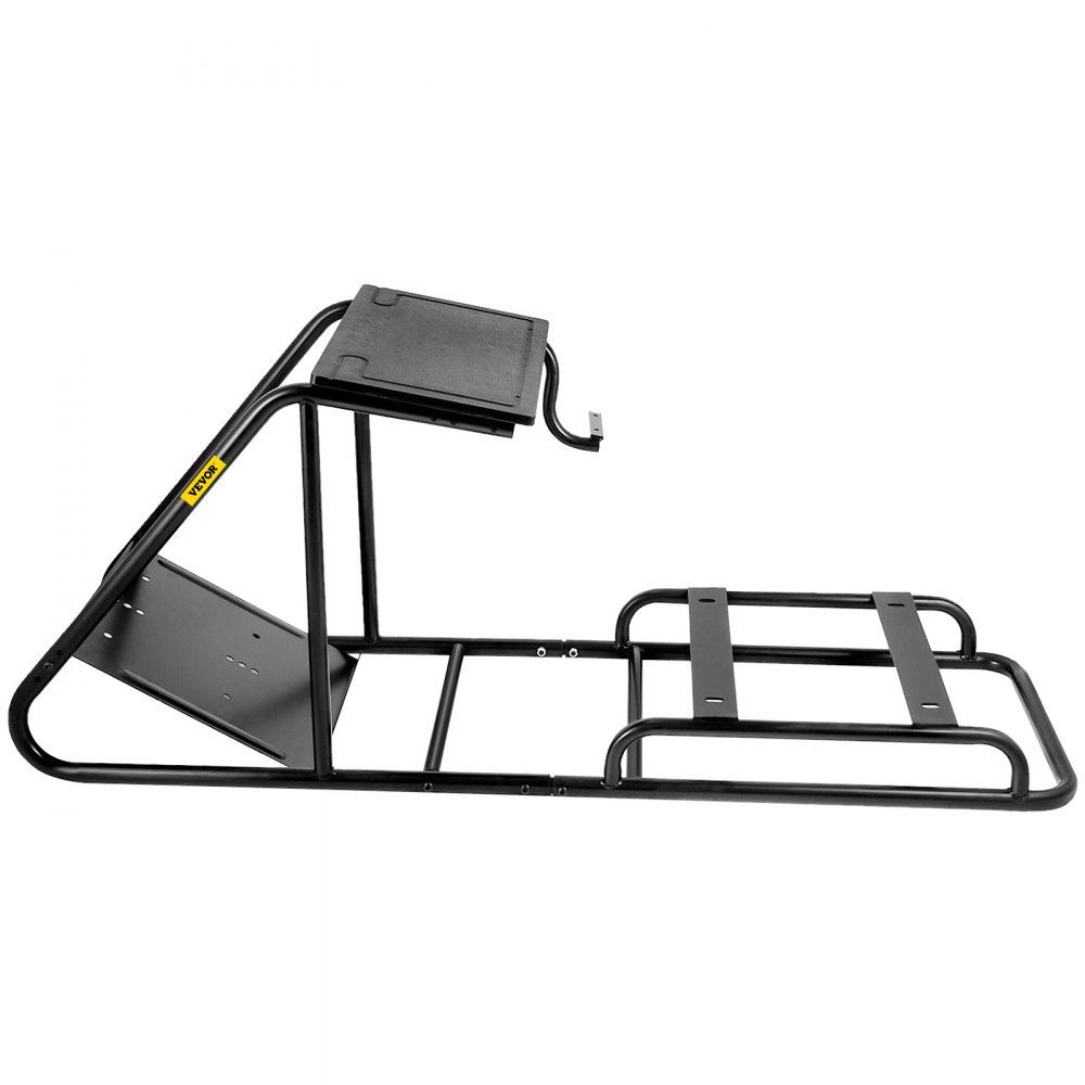 VEVOR Soporte para Simulador de Carreras Ajustable Soporte de Volante de Carreras de Acero al Carbono Apto para Logitech G25, G27, G29, G920, Soporte para Juegos de Volante de Carreras, Negro