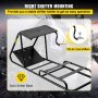 VEVOR Soporte para Simulador de Carreras Ajustable Soporte de Volante de Carreras de Acero al Carbono Apto para Logitech G25, G27, G29, G920, Soporte para Juegos de Volante de Carreras, Negro