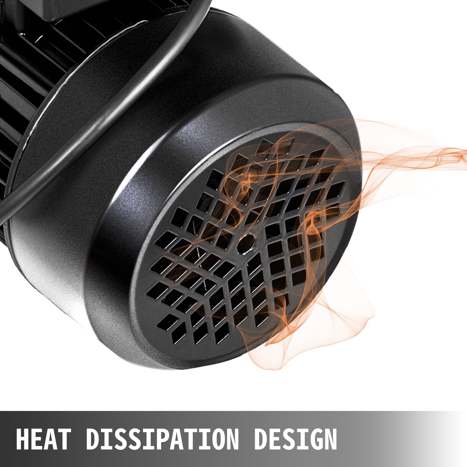 Bomba de chorro para pozos poco profundos VEVOR con diseño de disipación de calor mejorado.