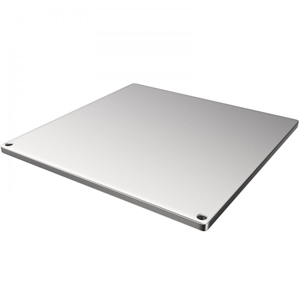 VEVOR Pizza de acero para hornear, piedra de pizza cuadrada de acero, placa de pizza de acero de 14 x 14 pulgadas, bandeja de pizza de acero de 0,4 pulgadas de grosor, acero de pizza de alto rendimiento para horno, superficie de horneado para cocinar y hornear