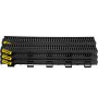 VEVOR Drainage Trench Driveway Channel Drain Kit Plastic Grate-5.8"x3.1"-6 Pack