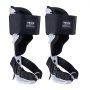 VEVOR - Espuelas de escalada para árboles (1 par, aluminio, capacidad de carga de 159 kg, incluye correas y protectores de espuelas), equipo de arboricultura para trepar, cazar y recolectar fruta, color blanco