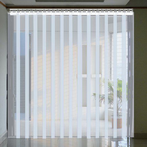 VEVOR - 9 cortinas de vinilo para puerta, 36 pulgadas (3 pies) de ancho x 78 pulgadas (6,5 pies) de alto, tiras de PVC para puerta, 0,08 pulgadas de grosor, tiras de cortina de plástico transparente con 50% de superposición para puertas