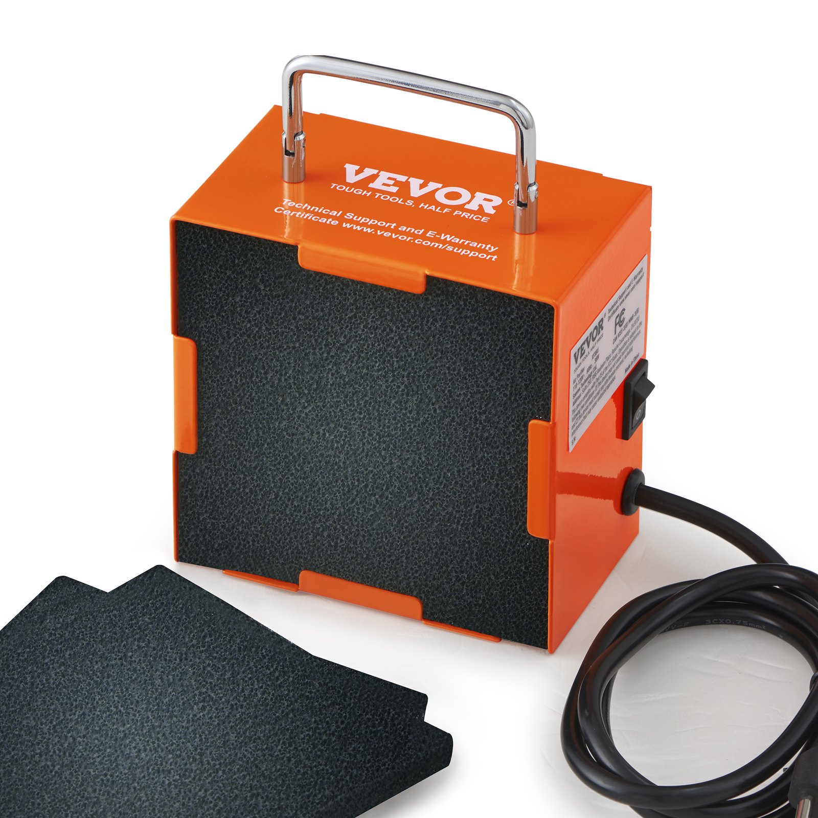 VEVOR Extractor de humo de soldadura, extractor de humo de soldadura de escritorio de 38 W con filtro de 3 etapas y succión fuerte de 86,63 m³/h, removedor de humo compacto de tamaño mini para reparación de teléfonos, soldadura DIY, impresión 3D