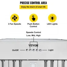 VEVOR Campana extractora de inserción, 800 CFM de 3 velocidades, ventilación de cocina integrada de acero inoxidable de 36 pulgadas con control de botón, luces LED, filtros deflectores, convertible co