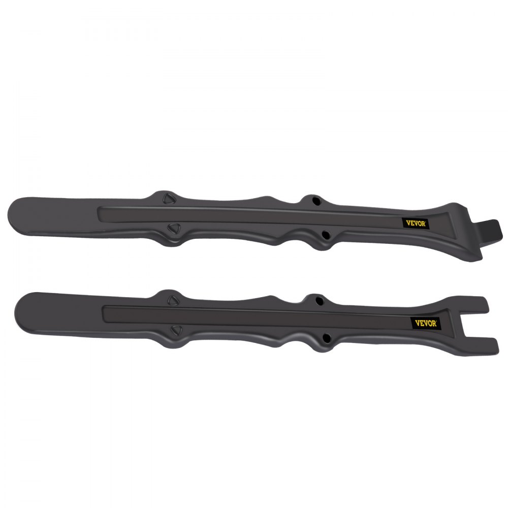 Juego de palancas para neumáticos VEVOR, herramientas negras duraderas con diseño ergonómico y la marca VEVOR.