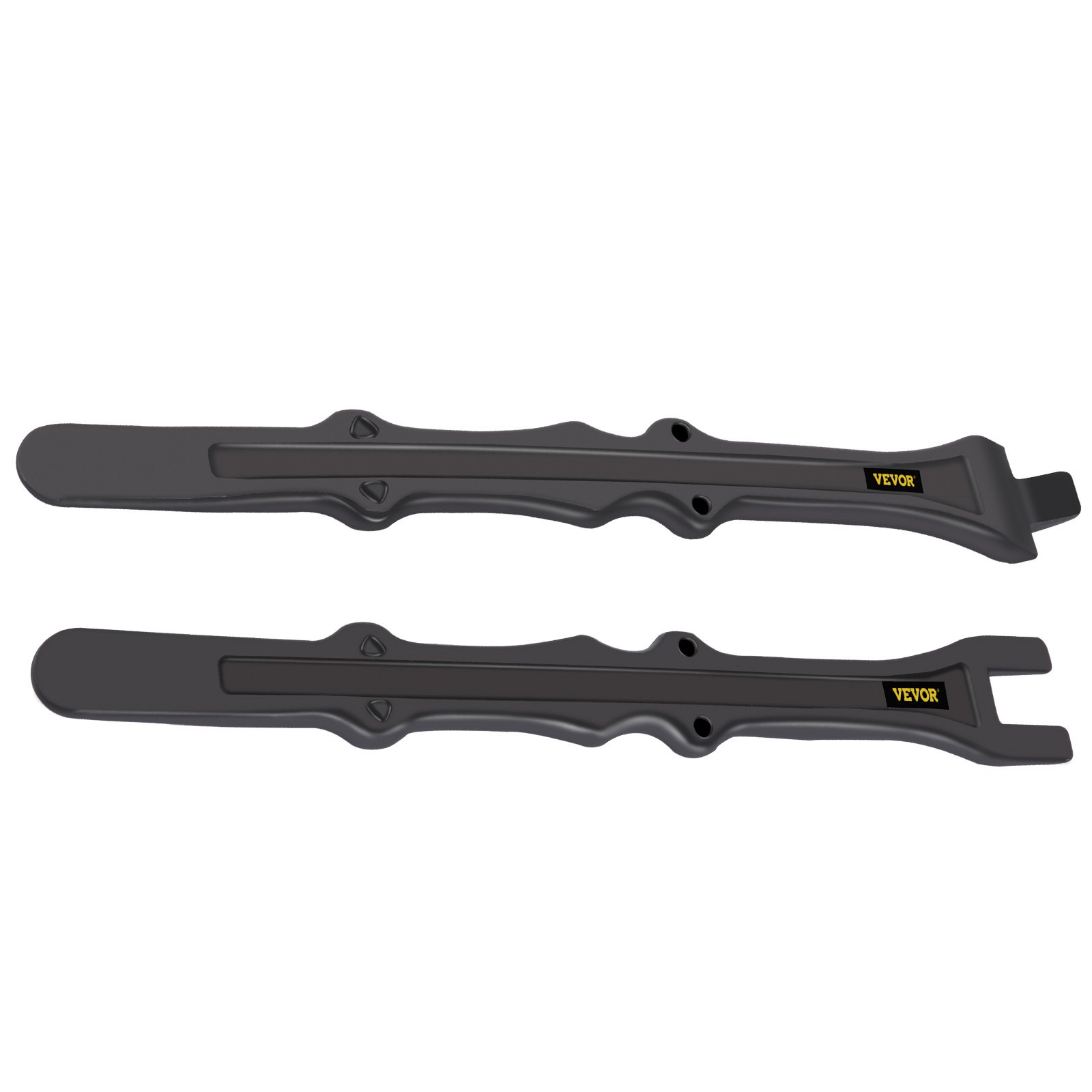Juego de palancas para neumáticos VEVOR, herramientas negras duraderas con diseño ergonómico y la marca VEVOR.