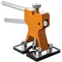 Herramienta de eliminación de abolladuras VEVOR con mangos ergonómicos y base ajustable.