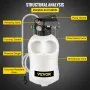 Bomba de fluido de transmisión VEVOR, dispensador de sistema de recarga ATF de 2 vías, extractor de aceite y líquido de 10 litros de gran capacidad, juego de herramientas para bomba de fluido de transmisión automática con 14 adaptadores de llenado ATF.