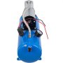 Compresor de aire con bocina de tren VEVOR azul de 12 V con indicador y cables.