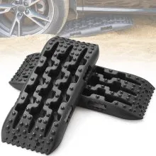 VEVOR 2 piezas de tablas de tracción con PP para barro, nieve, arena, bolsa de almacenamiento corta negra