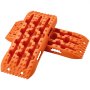 Tablas de tracción VEVOR de color naranja con superficie texturizada para recuperación de vehículos y uso todoterreno.