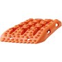 Tablas de tracción VEVOR de color naranja con superficie texturizada para recuperación de vehículos y asistencia todoterreno.