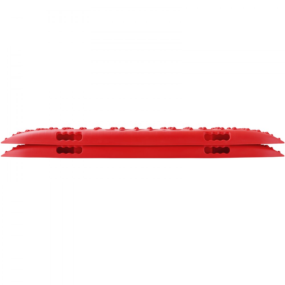 VEVOR 2 uds tablas de tracción con PP para bolsa de almacenamiento de arena y barro largo rojo