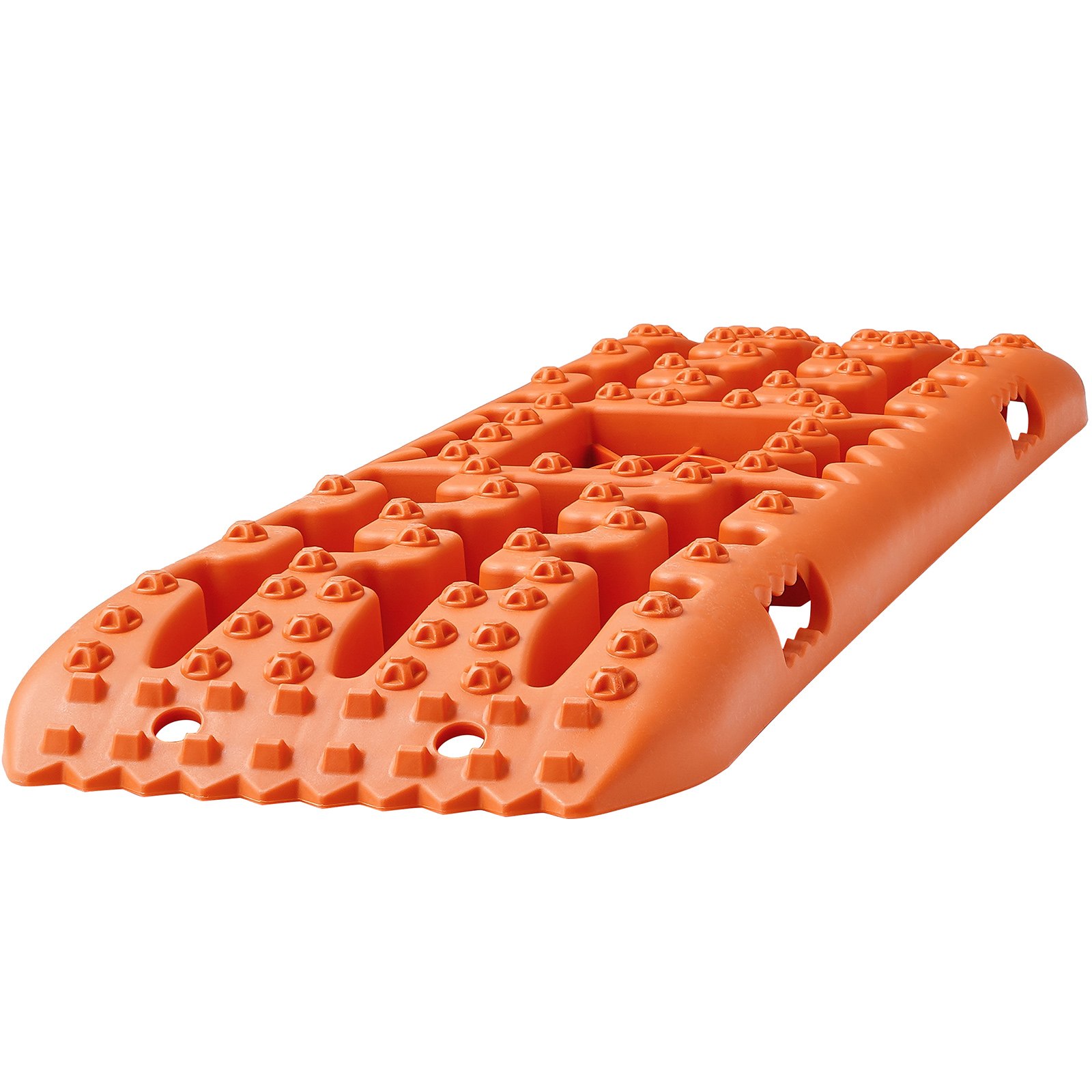 VEVOR 2 uds tablas de tracción con PP para bolsa de almacenamiento de arena y barro largo naranja
