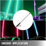 VEVOR 1PC 3FT LED Whip Lights RGB Color Lighted Whips para UTV ATV 20 colores, 5 niveles, 23 modos, 10 opciones de velocidad, resistente a la intemperie, Off-Road Whip RF inalámbrico remoto para UTV ATV Polaris Accesorios RZR