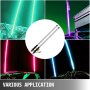 VEVOR 2PC 5FT LED Whip Lights RGB Color Lighted Whips para UTV ATV 20 colores, 5 niveles, 23 modos, 10 opciones de velocidad, resistente a la intemperie, Off-Road Whip RF inalámbrico remoto para UTV ATV Polaris Accesorios RZR