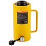 VEVOR 30Ton 4 pulgadas carrera hueco cilindro hidráulico Jack 66000LBS cilindro de elevación Industrial resistente autoflexión