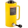 VEVOR 30Ton 4 pulgadas carrera hueco cilindro hidráulico Jack 66000LBS cilindro de elevación Industrial resistente autoflexión