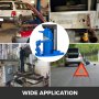 VEVOR Toe Jack Lift 5T 10T Máquina hidráulica Toe Jack Lift Aire Hidráulico Toe Jack Patentado Acero tratado térmicamente