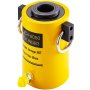 Gato hidráulico amarillo VEVOR rch-6050, capacidad de 60 t, carrera máxima de 50 mm