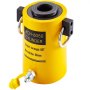 Gato hidráulico de cilindro amarillo VEVOR con capacidad de 60 t y carrera de 50 mm