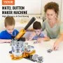 VEVOR Máquina Para Fabricar Botones Máquina De Prensa De Insignias Badge Pin Machine 3 75 Mm 100 piezas gratis Kit de prensa