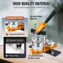 VEVOR Máquina Para Fabricar Botones Máquina De Prensa De Insignias Badge Pin Machine 3 75 Mm 100 piezas gratis Kit de prensa