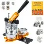 VEVOR Máquina Para Fabricar Botones Máquina De Prensa De Insignias Badge Pin Machine 3 75 Mm 100 piezas gratis Kit de prensa