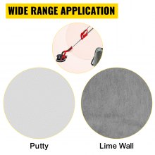 Lijadora de Pared, Pulidora 850 W, Lijadora Plegable Tira de LED Bolsa de Vacío