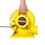 VEVOR - Soplador de aire eléctrico para castillos inflables (680 y 750 W, 1,0 HP), color amarillo