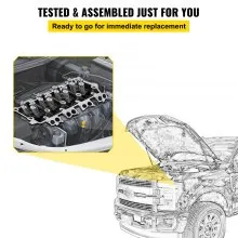VEVOR culatas Powerstroke 6.4L apto para 08-10 Ford F250 F350 F450 F550