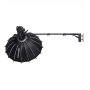 Brazo de brazo de pared para luz anular VEVOR, 100 cm (39,37 pulgadas), soporte triangular con rotación de 180°, soporte de pared resistente para trípode, para luz de vídeo de estudio, monolight, fotografía, softbox y reflector.