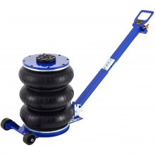 VEVOR Gato Neumático de Aire, Gato de Aire para Coche 5 T, Azul con Asa Plegable