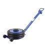 Gato neumático VEVOR de 5 toneladas/11 000 lb con triple bolsa y seis tubos de acero, elevación de hasta 470 mm, elevación rápida de 3 a 5 s, con asa ajustable para coche, garaje y reparación.