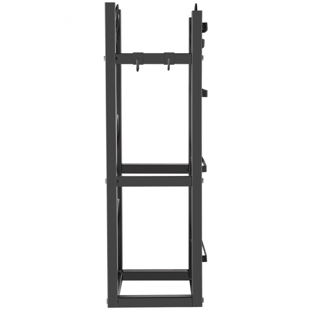 VEVOR Soporte para Tanque de Refrigerante con 2 x 30 libras y 3 otros que Ahorran Espacio Estante para Tanque de Cilindro 35 x 13 x 14 Pulgadas para Almacenamiento de Gas Nitrógeno y Oxígeno