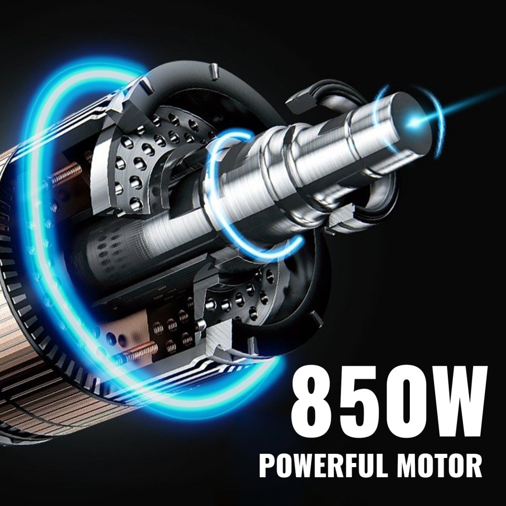 Cortadora de carne VEVOR Cortadora de carne comercial Espacio de cuchilla de 7 mm 850W 110V