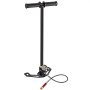 Bomba de aire PCP VEVOR con manómetro, manguera flexible y manijas ergonómicas.