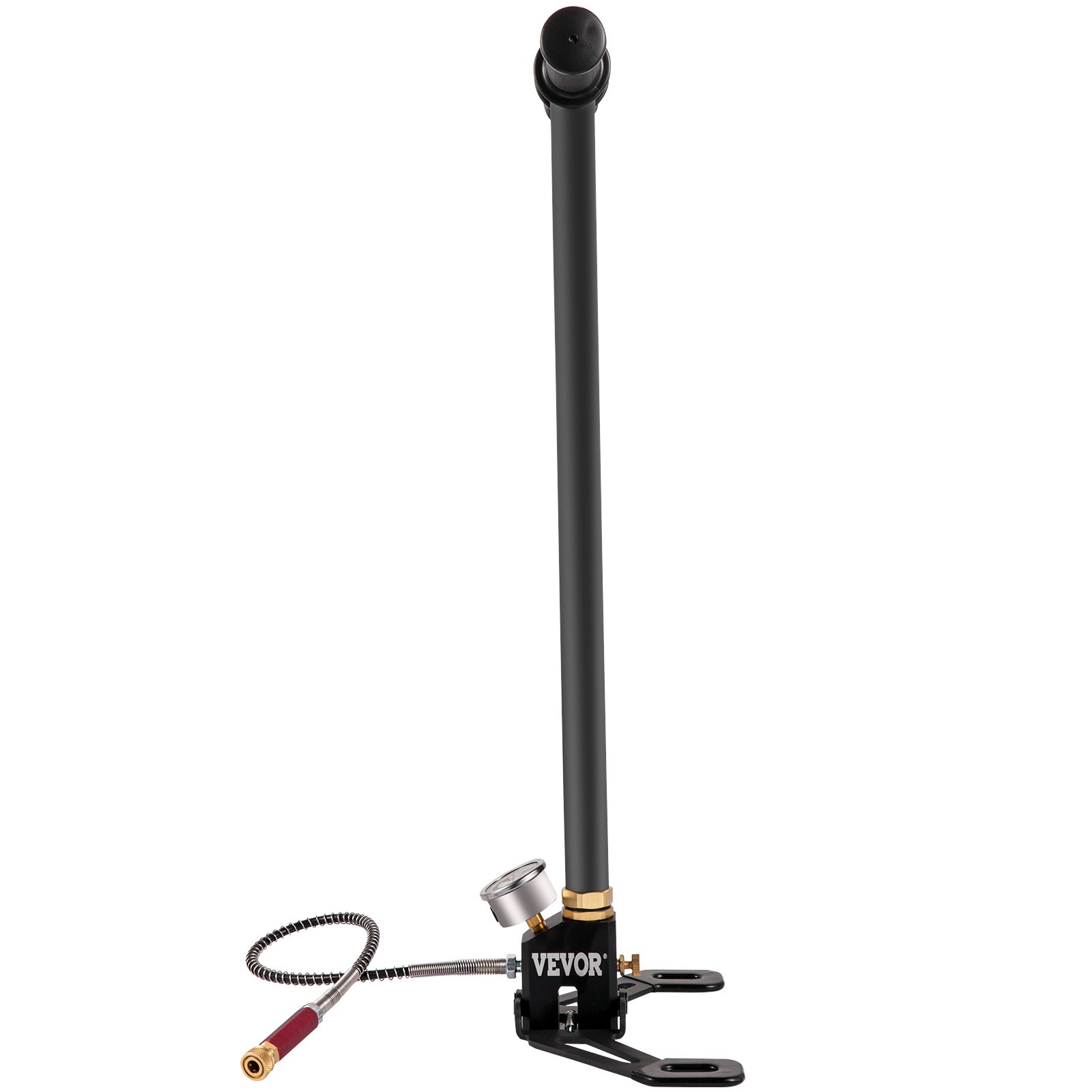 Bomba de aire PCP VEVOR con manómetro y manguera flexible.