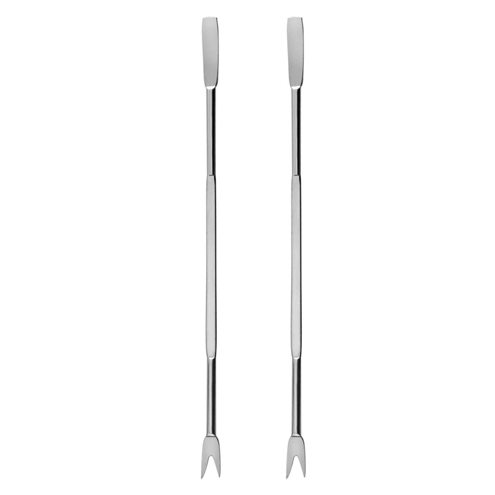 VEVOR - Cascanueces de cangrejo de piedra con 2 púas para mariscos, construcción de aluminio y acero inoxidable, juego de herramientas para mariscos para langostas y patas de cangrejo