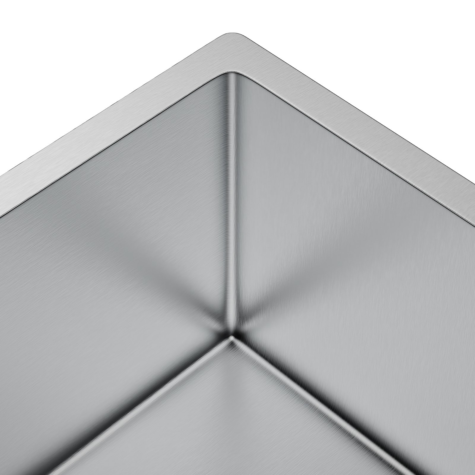 Fregadero de cocina VEVOR de acero inoxidable 304, de un solo seno con accesorios (paquete de 3), apto para lavavajillas domésticos, para estaciones de trabajo, autocaravanas, cocinas de preparación y bares, 30 pulgadas